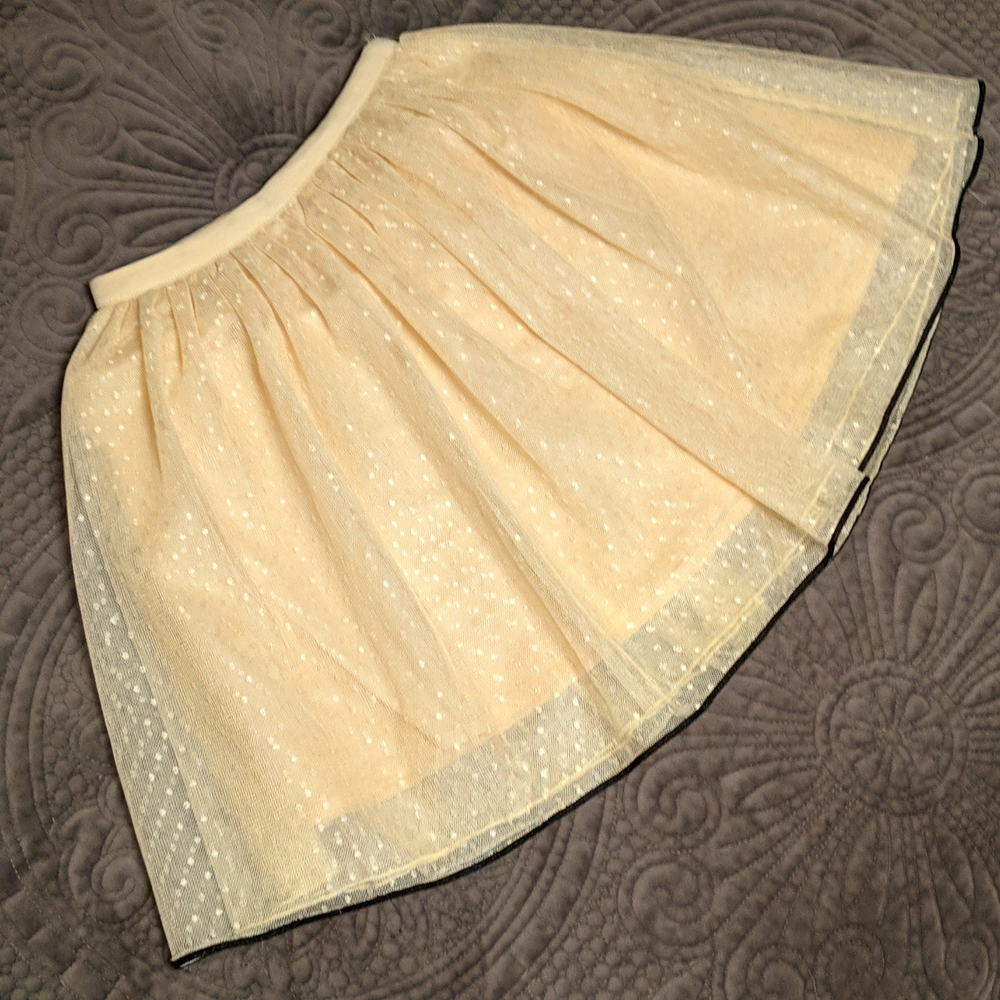 Olive Juice swiss dot tulle skirt Sz. 5